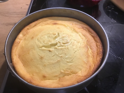 Käsekuchen mit Xylitol statt Zucker