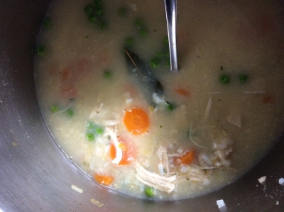 Griechische Hhner Suppe